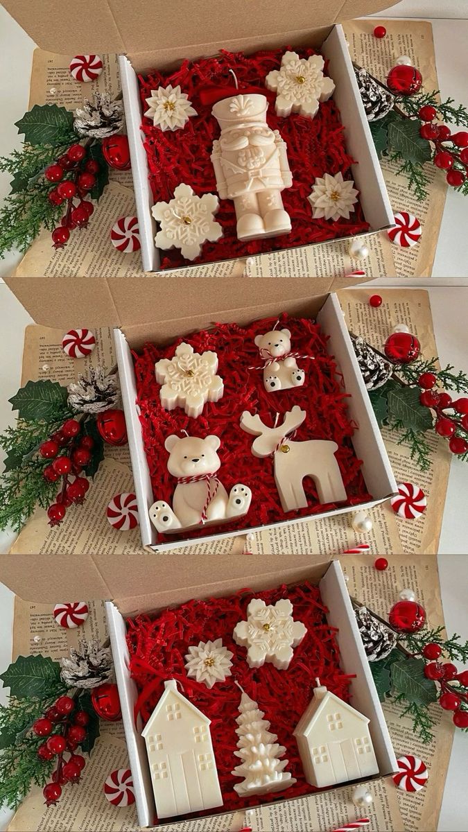 Cajas navideñas de regalo